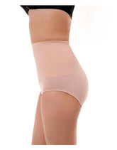 Tummy Control High-Waist Panty Cotton Infused Seamless Medium Compression Shaping Brief